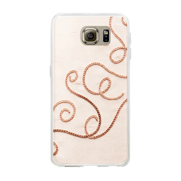 Rose Gold Chainstitch Vine case