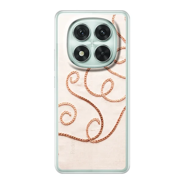 Rose Gold Chainstitch Vine case