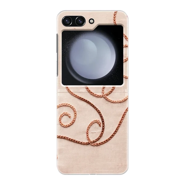 Rose Gold Chainstitch Vine case