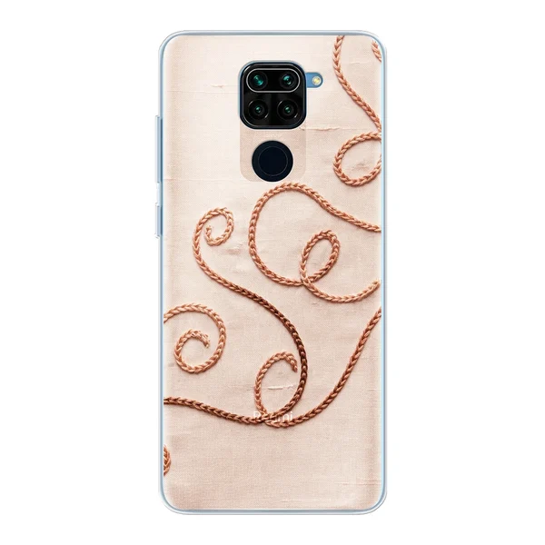 Rose Gold Chainstitch Vine case