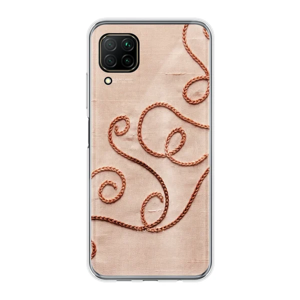 Rose Gold Chainstitch Vine case