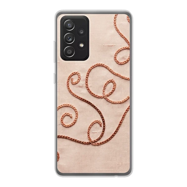 Rose Gold Chainstitch Vine case