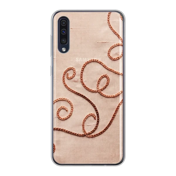 Rose Gold Chainstitch Vine case