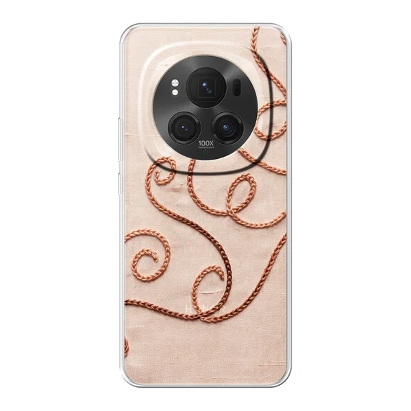 Rose Gold Chainstitch Vine case