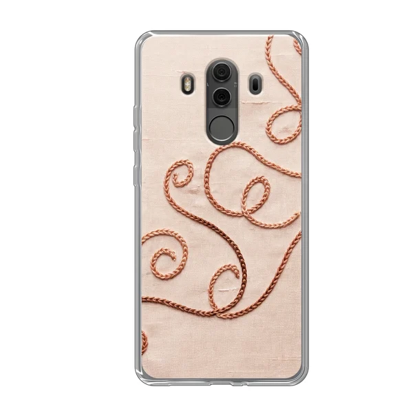 Rose Gold Chainstitch Vine case