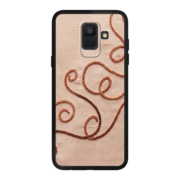 Rose Gold Chainstitch Vine case