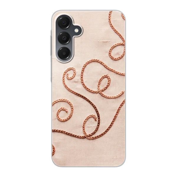 Rose Gold Chainstitch Vine case