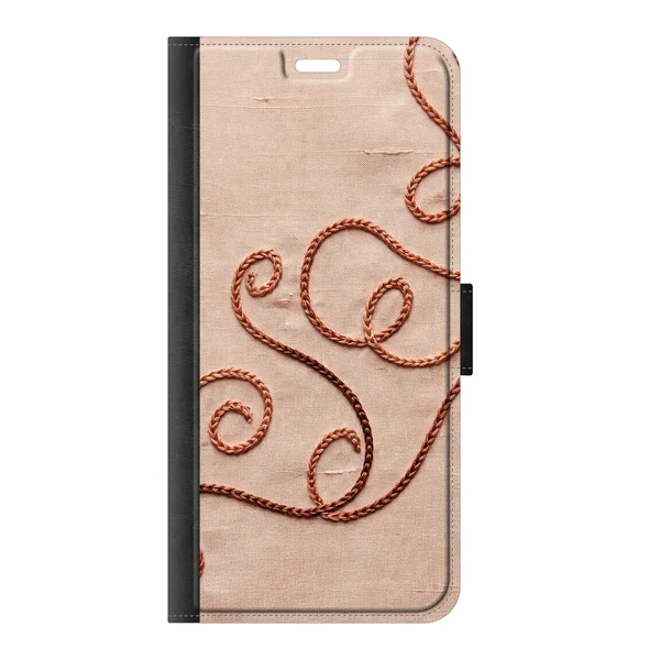 Rose Gold Chainstitch Vine case