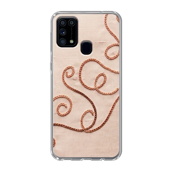 Rose Gold Chainstitch Vine case