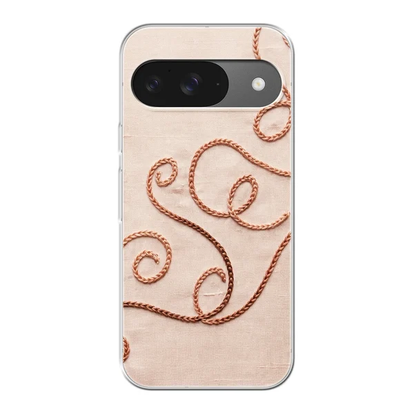 Rose Gold Chainstitch Vine case
