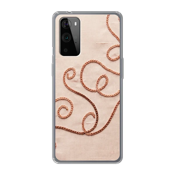 Rose Gold Chainstitch Vine case