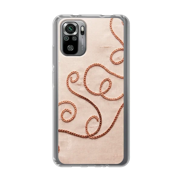 Rose Gold Chainstitch Vine case