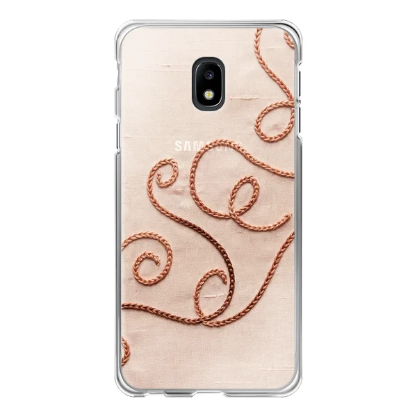 Rose Gold Chainstitch Vine case