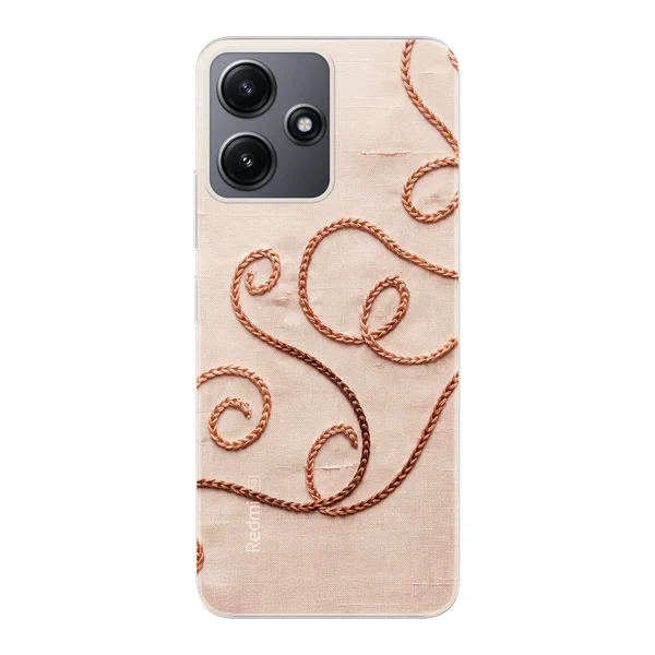 Rose Gold Chainstitch Vine case