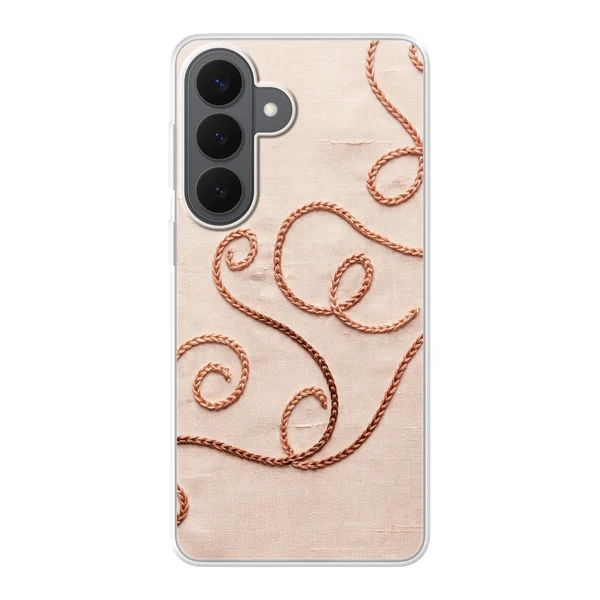 Rose Gold Chainstitch Vine case