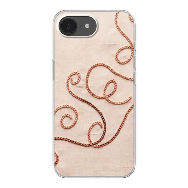 Rose Gold Chainstitch Vine case