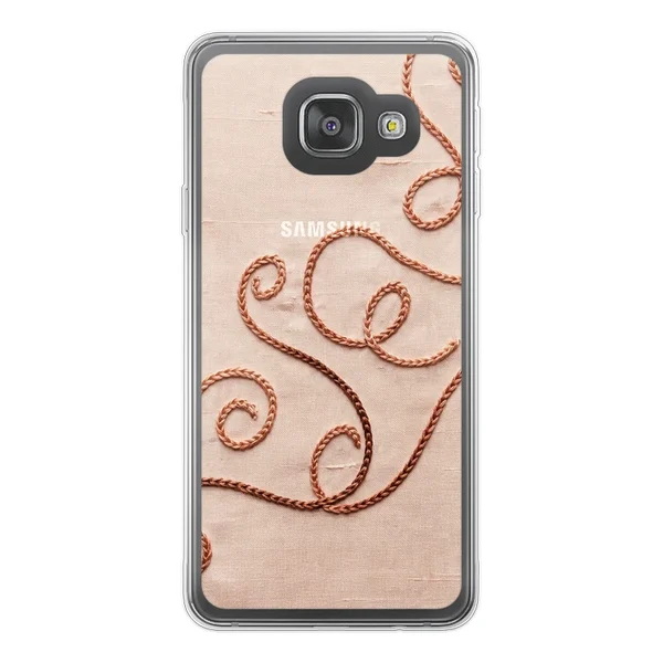 Rose Gold Chainstitch Vine case