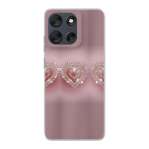 Sparkling Jewel Heart Case