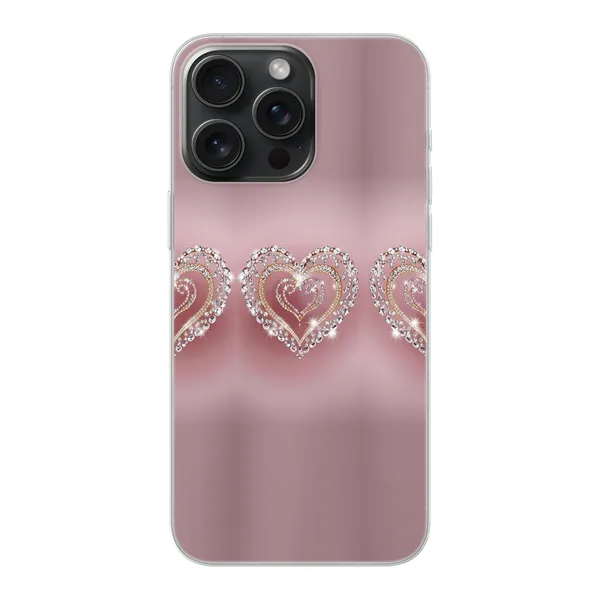 Sparkling Jewel Heart Case