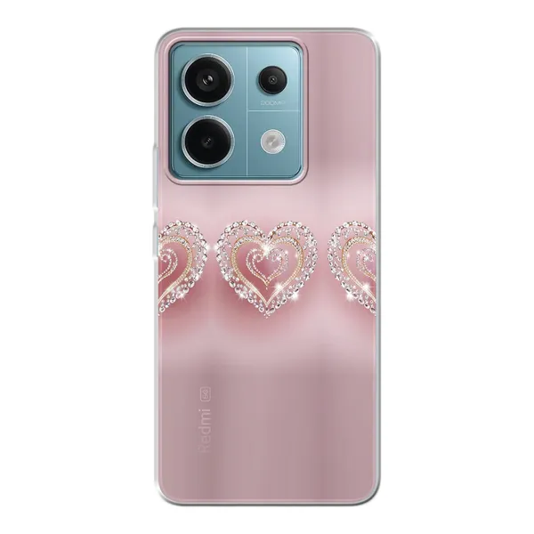 Sparkling Jewel Heart Case