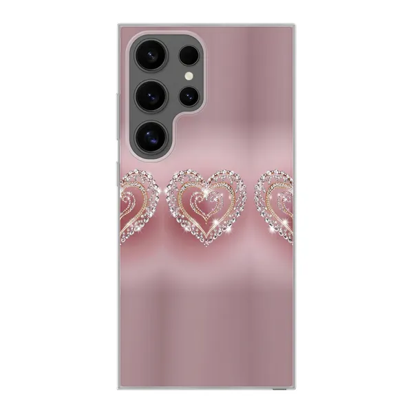 Sparkling Jewel Heart Case