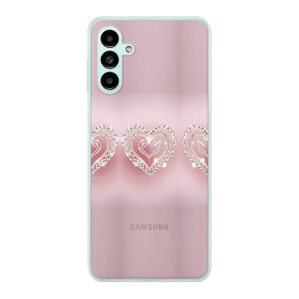Sparkling Jewel Heart Case