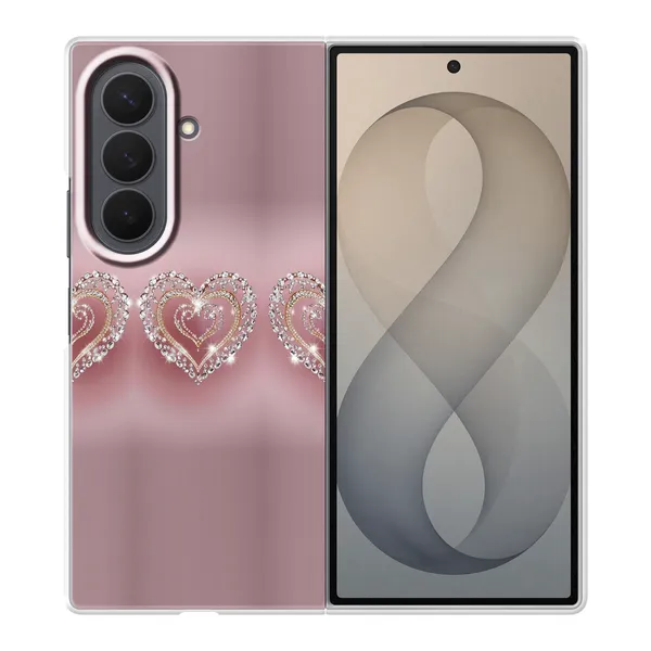 Sparkling Jewel Heart Case