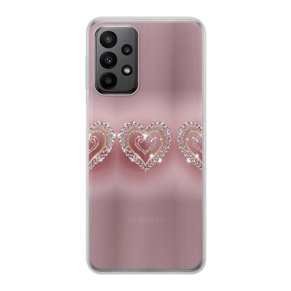 Sparkling Jewel Heart Case