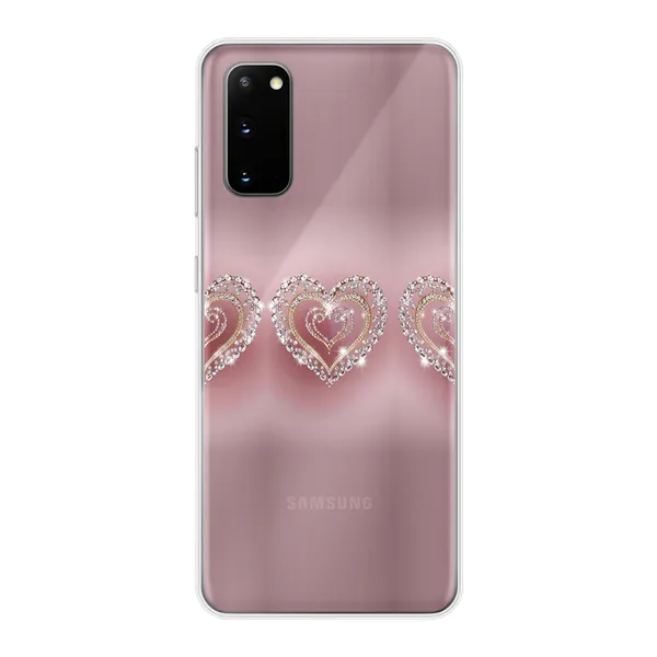 Sparkling Jewel Heart Case