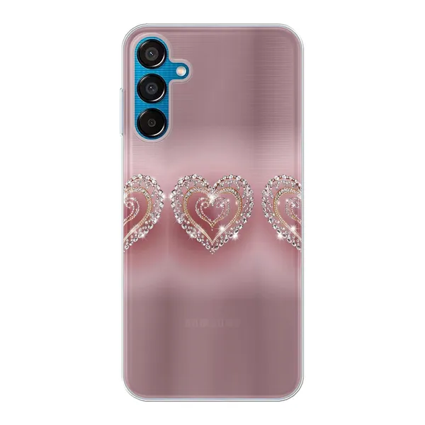 Sparkling Jewel Heart Case