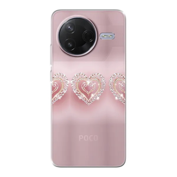Sparkling Jewel Heart Case