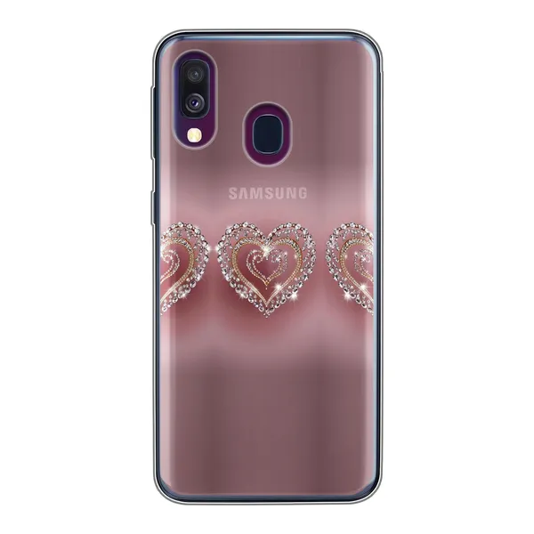 Sparkling Jewel Heart Case