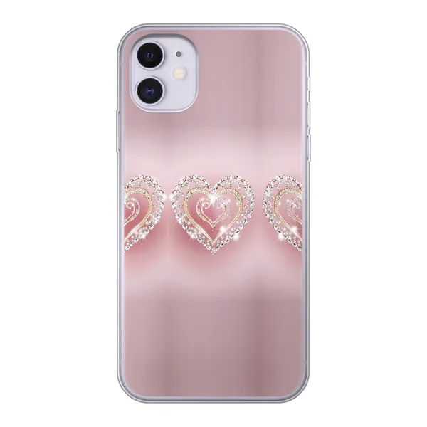 Sparkling Jewel Heart Case