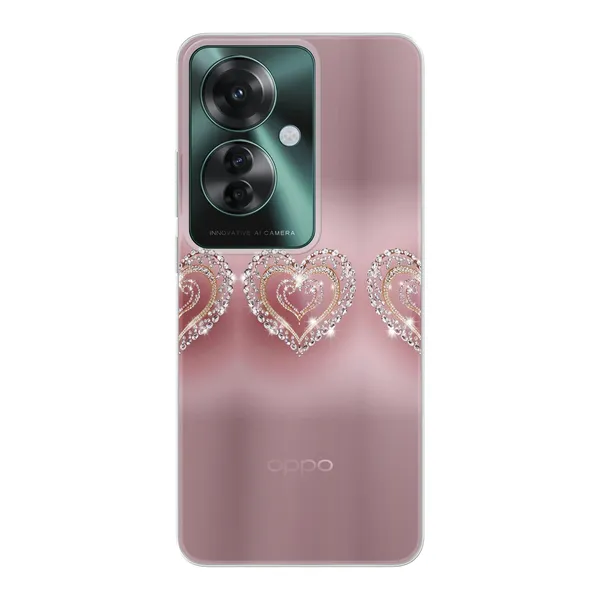 Sparkling Jewel Heart Case
