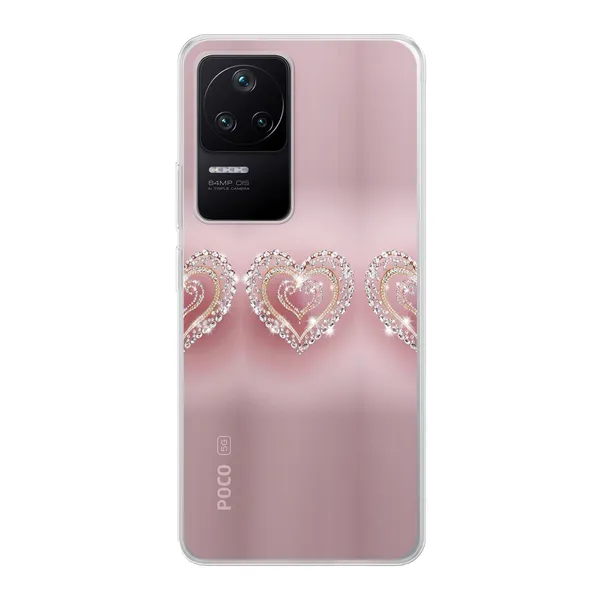 Sparkling Jewel Heart Case