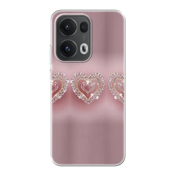 Sparkling Jewel Heart Case