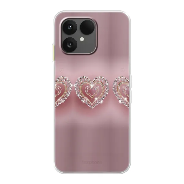 Sparkling Jewel Heart Case