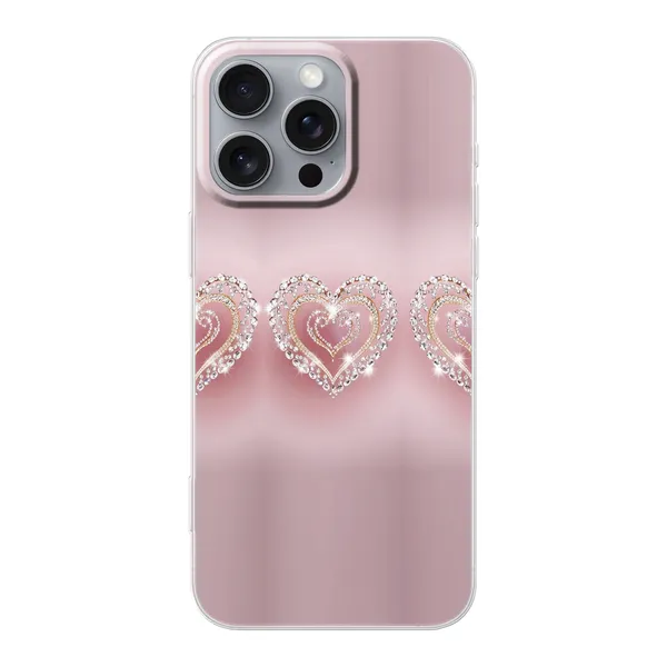 Sparkling Jewel Heart Case