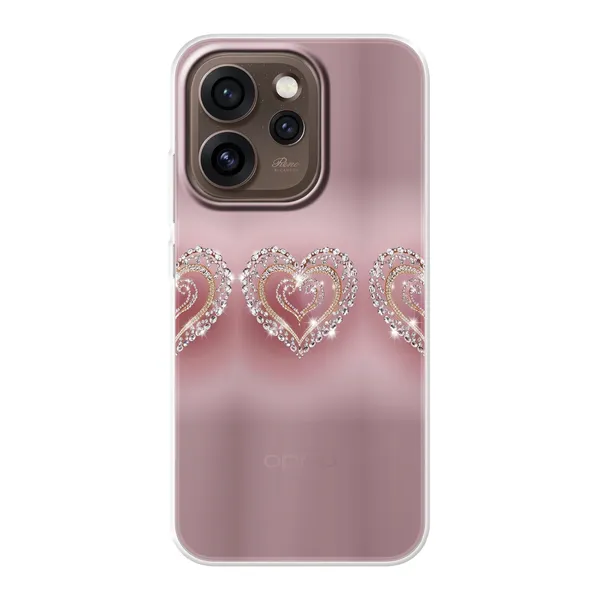 Sparkling Jewel Heart Case