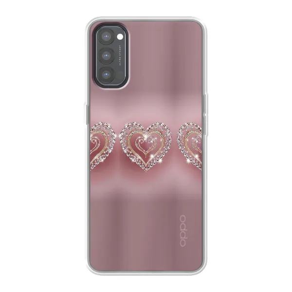 Sparkling Jewel Heart Case