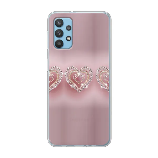 Sparkling Jewel Heart Case