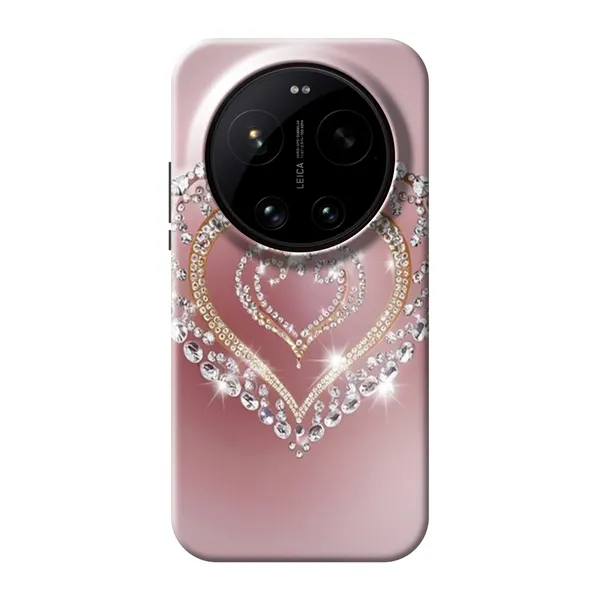 Sparkling Jewel Heart Case