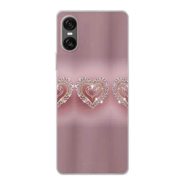 Sparkling Jewel Heart Case