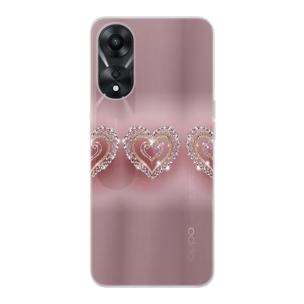 Sparkling Jewel Heart Case