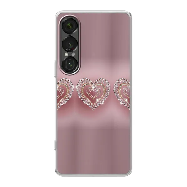 Sparkling Jewel Heart Case