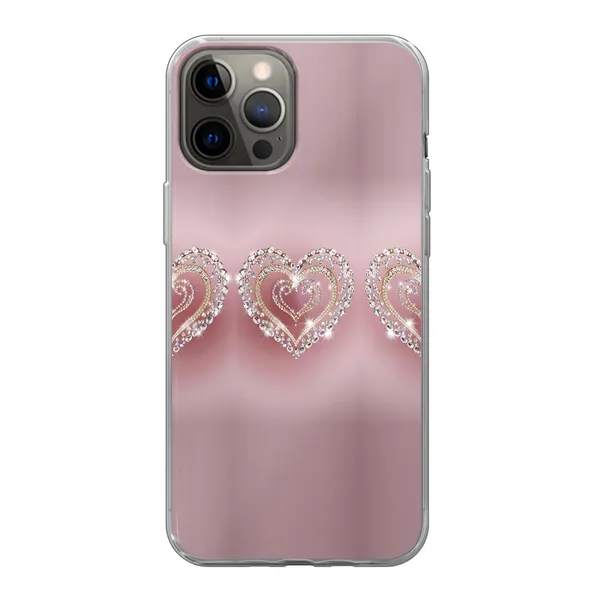 Sparkling Jewel Heart Case