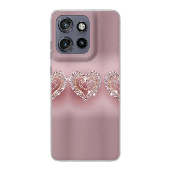 Sparkling Jewel Heart Case