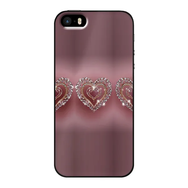 Sparkling Jewel Heart Case