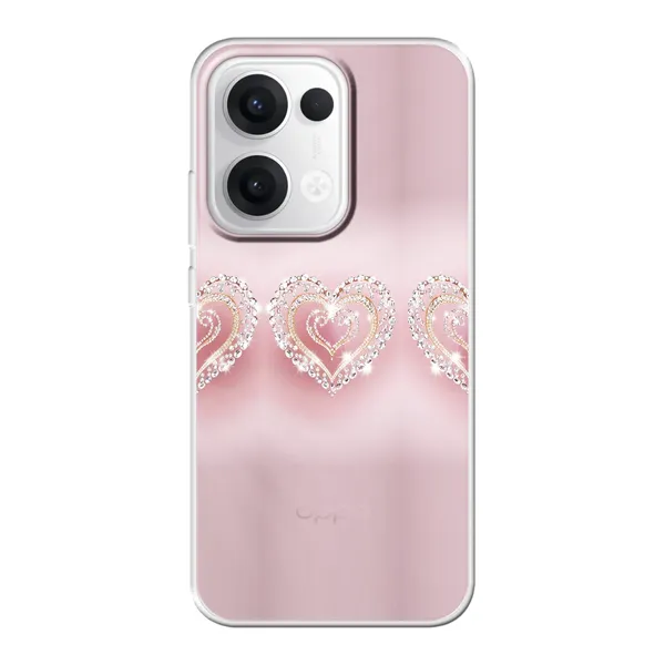Sparkling Jewel Heart Case