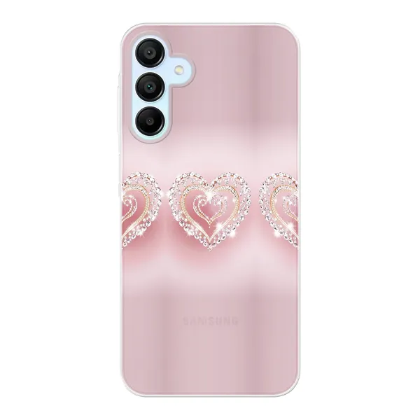Sparkling Jewel Heart Case